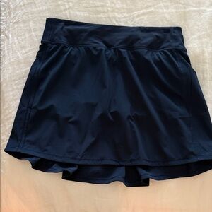 Navy Blue Athletic Skirt
